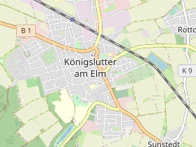 Restaurant auf Karte