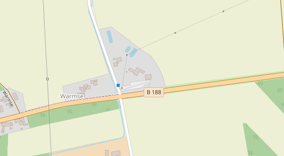 Restaurant auf Karte