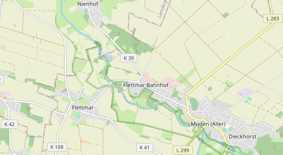 Restaurant auf Karte