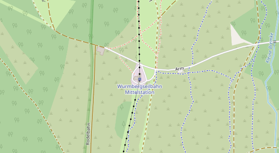 Restaurant auf Karte