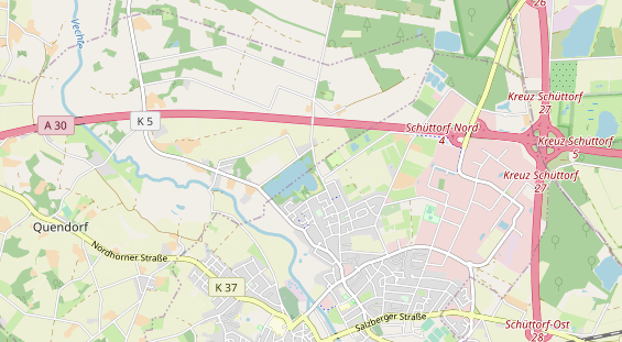 Restaurant auf Karte