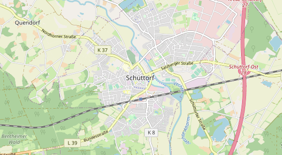 Restaurant auf Karte