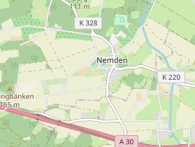 Restaurant auf Karte