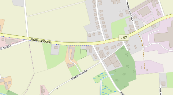 Restaurant auf Karte