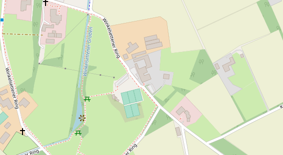 Restaurant auf Karte