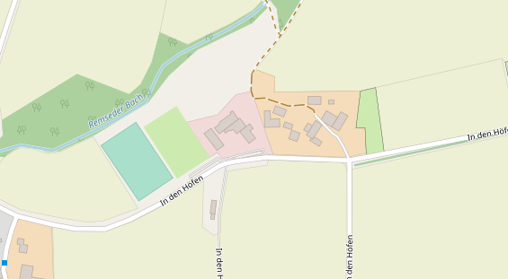 Restaurant auf Karte