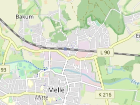 Restaurant auf Karte