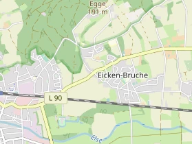 Restaurant auf Karte