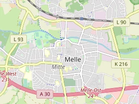 Restaurant auf Karte