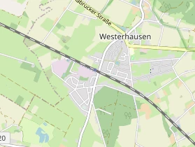 Restaurant auf Karte
