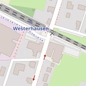 Restaurant auf Karte