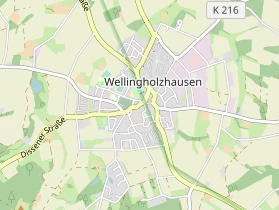 Restaurant auf Karte