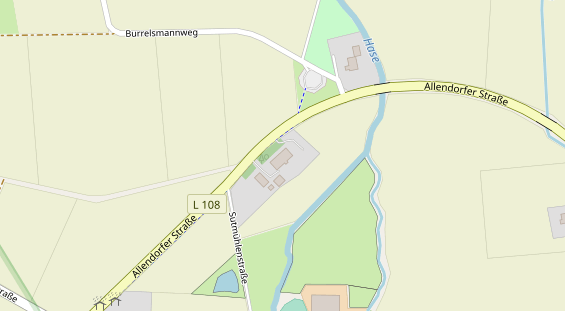 Restaurant auf Karte