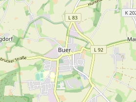 Restaurant auf Karte