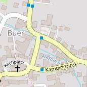 Restaurant auf Karte