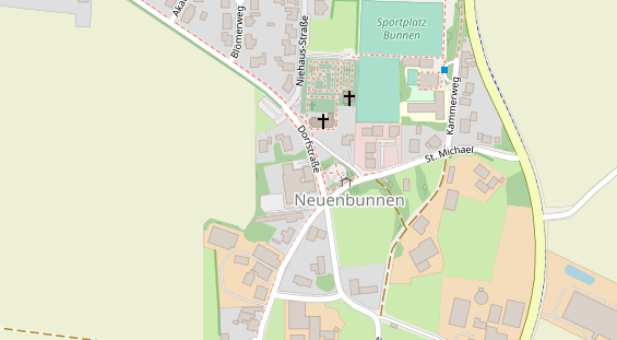 Restaurant auf Karte