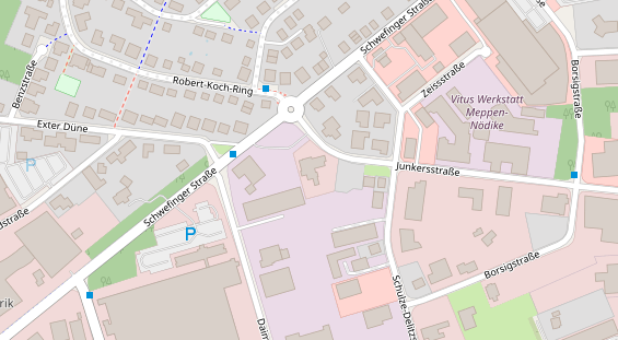 Restaurant auf Karte