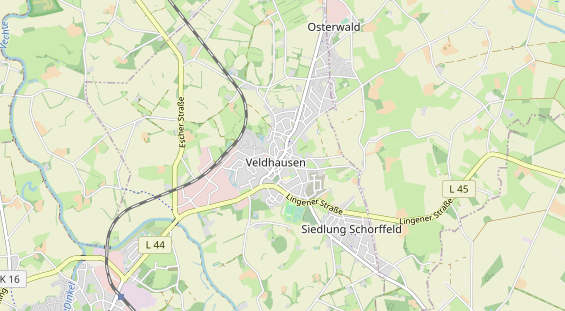 Restaurant auf Karte