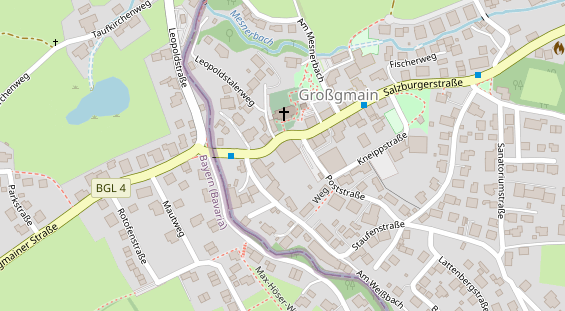 Restaurant auf Karte