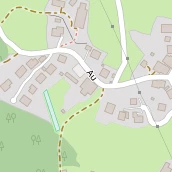 Restaurant auf Karte