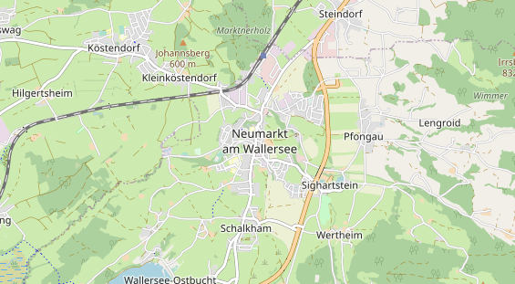 Restaurant auf Karte