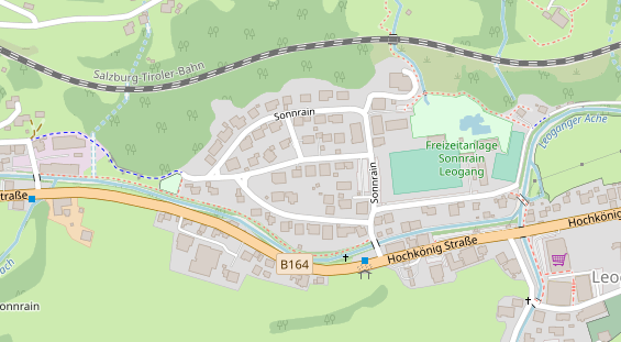 Restaurant auf Karte