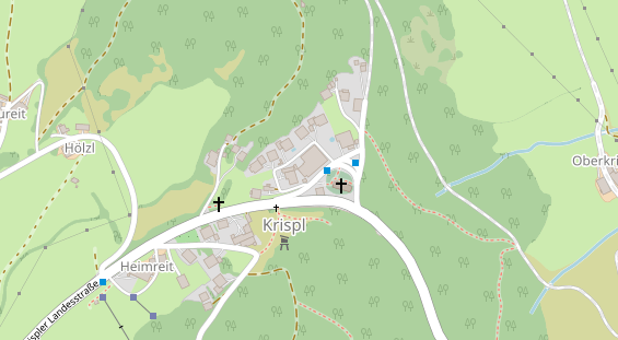 Restaurant auf Karte