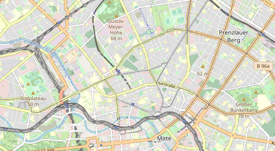 Restaurant auf Karte