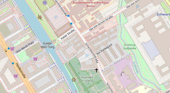 Restaurant auf Karte