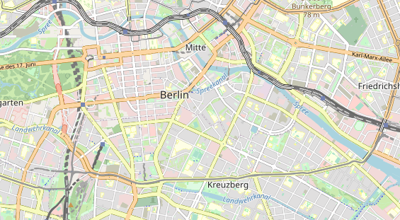 Restaurant auf Karte