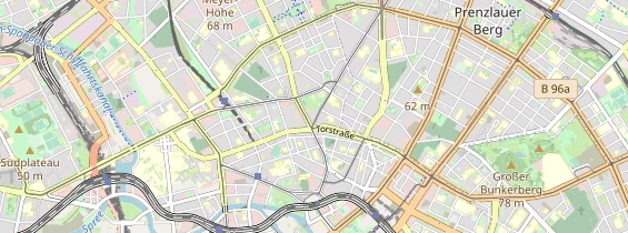 Restaurant auf Karte