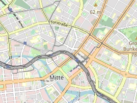 Restaurant auf Karte