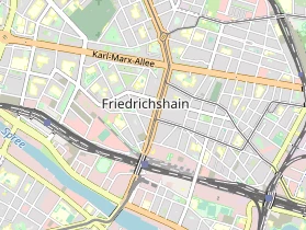 Restaurant auf Karte