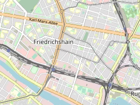 Restaurant auf Karte