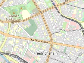 Restaurant auf Karte