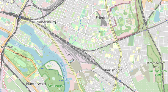 Restaurant auf Karte