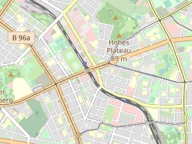 Restaurant auf Karte