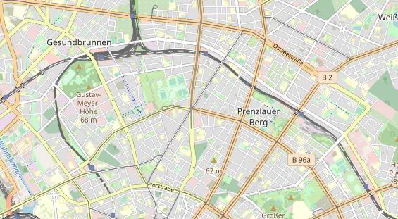 Restaurant auf Karte