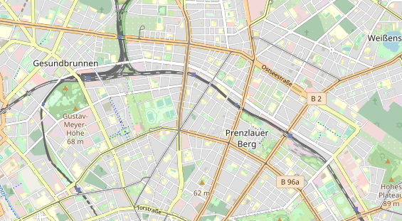 Restaurant auf Karte