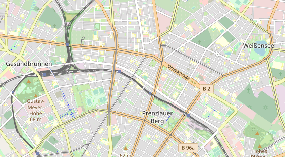 Restaurant auf Karte