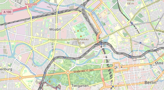 Restaurant auf Karte