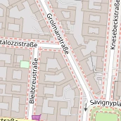 Restaurant auf Karte