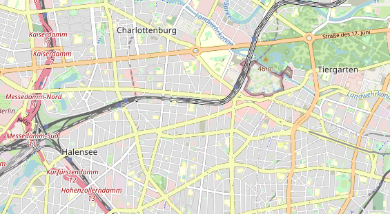 Restaurant auf Karte