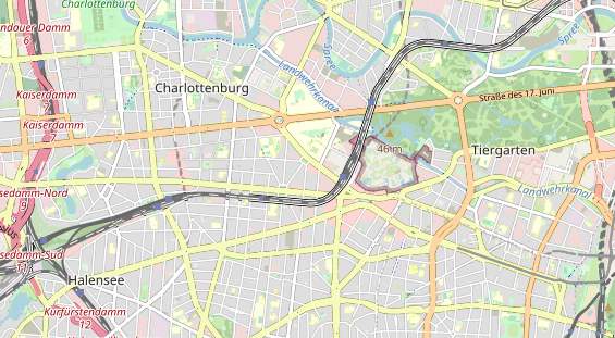 Restaurant auf Karte