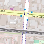 Restaurant auf Karte