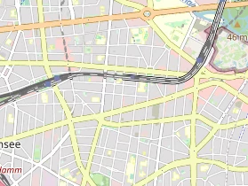 Restaurant auf Karte