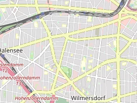 Restaurant auf Karte