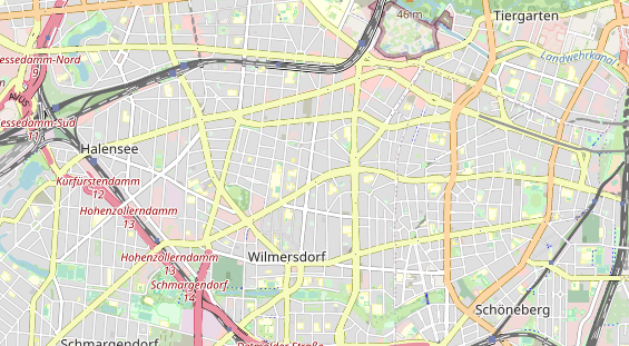 Restaurant auf Karte