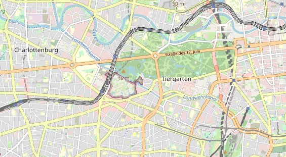 Restaurant auf Karte