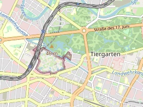 Restaurant auf Karte